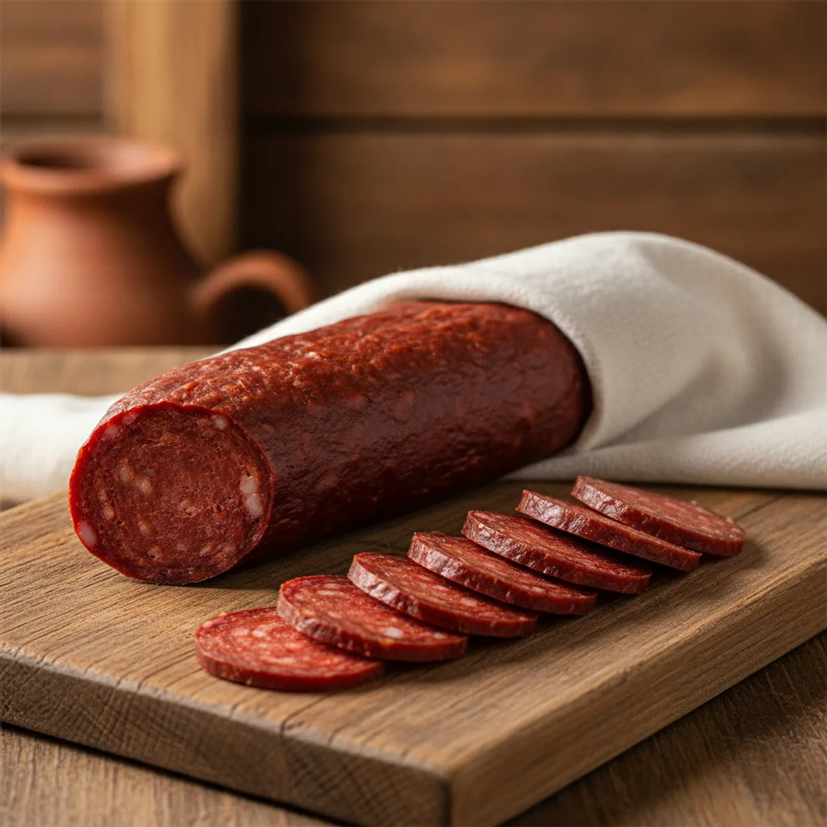 Tokat Bez Sucuğu Acı (250 g)